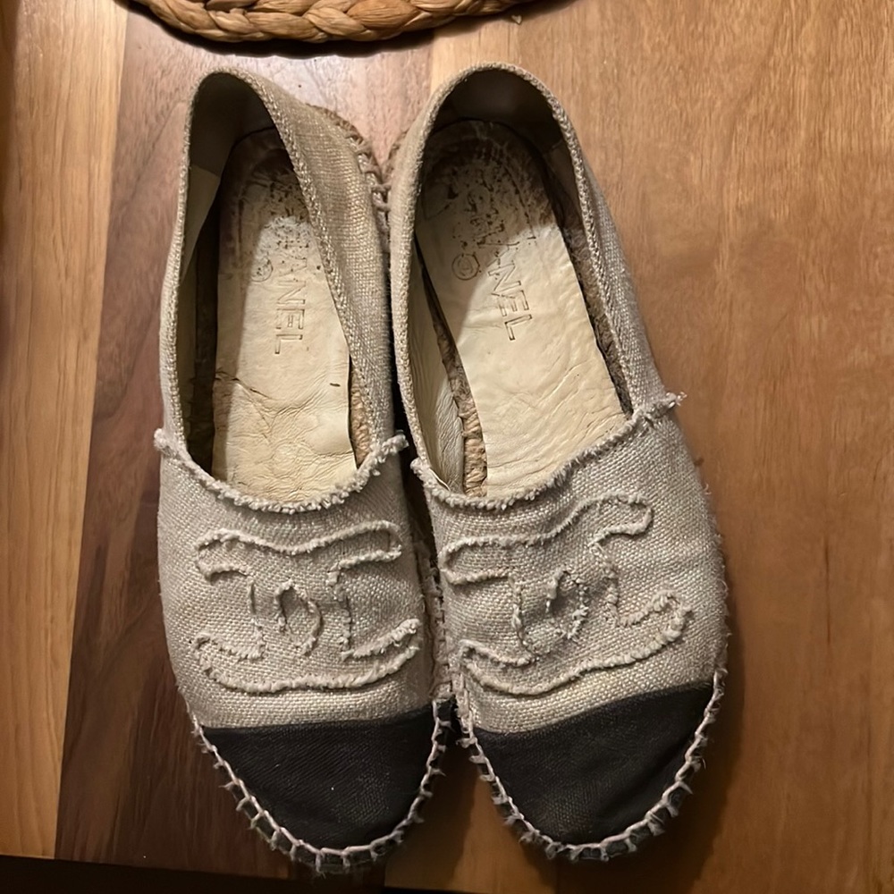 Authentic Chanel Espadrilles